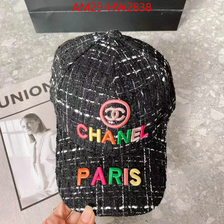 Cap (Hat)-Chanel,fashion , ID: HW2838,$: 29USD