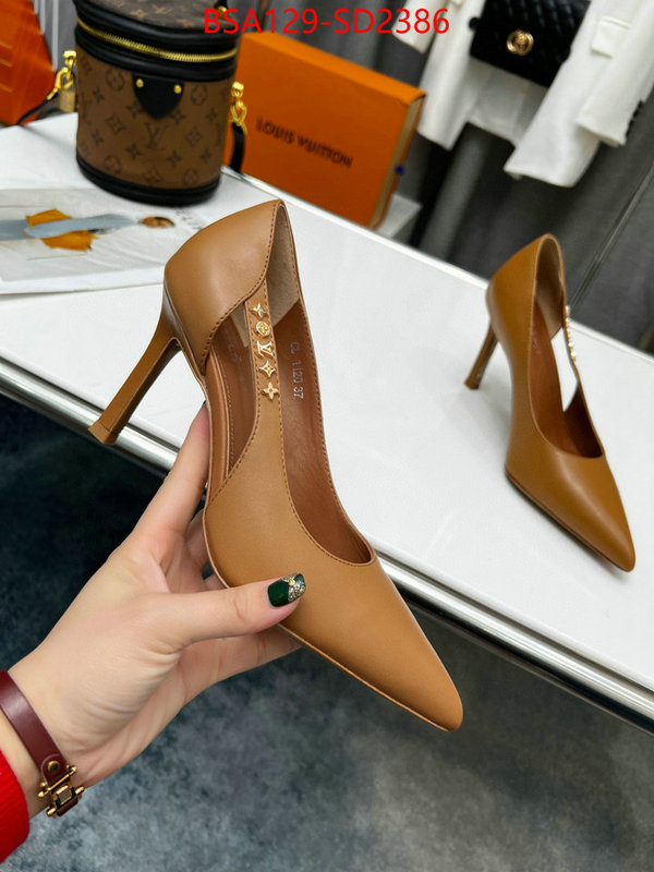 Women Shoes-LV,1:1 replica , ID: SD2386,$: 129USD