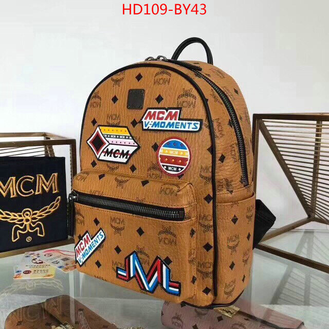 MCM Bags(TOP)-Backpack-,ID: BY43,$:109USD