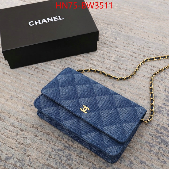 Chanel Bags(4A)-Diagonal-,ID: BW3511,$: 75USD