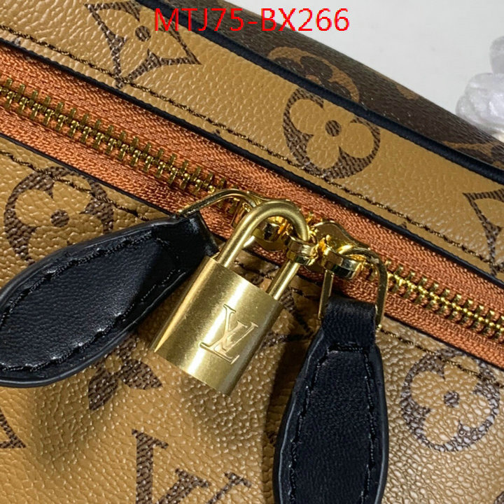 LV Bags(4A)-Vanity Bag-,wholesale ,ID: BX266,$: 75USD