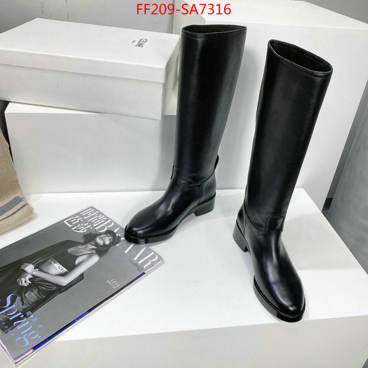 Women Shoes-CELINE,the highest quality fake , ID: SA7316,$: 209USD