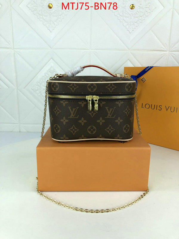 LV Bags(4A)-Vanity Bag-,best capucines replica ,ID: BN78,$: 75USD