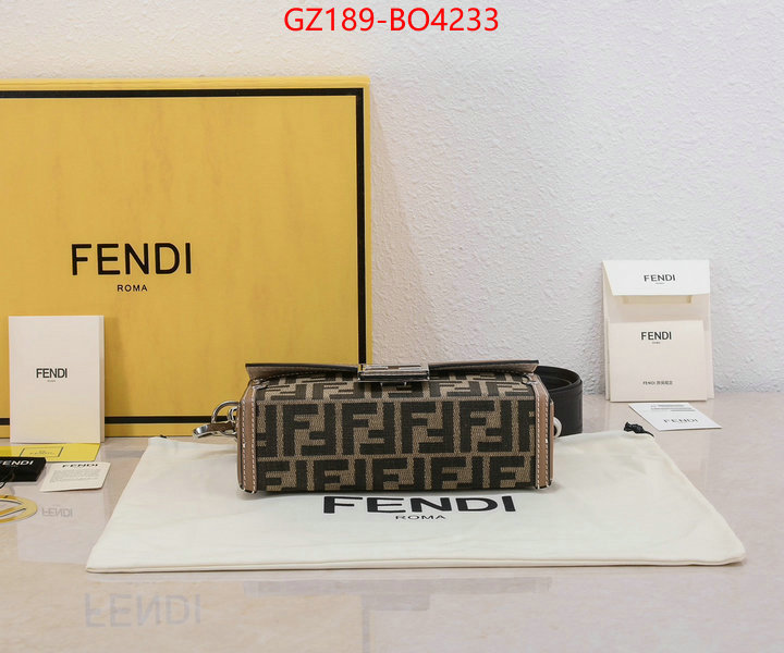 Fendi Bags(TOP)-Baguette,replcia cheap ,ID: BO4233,$: 189USD