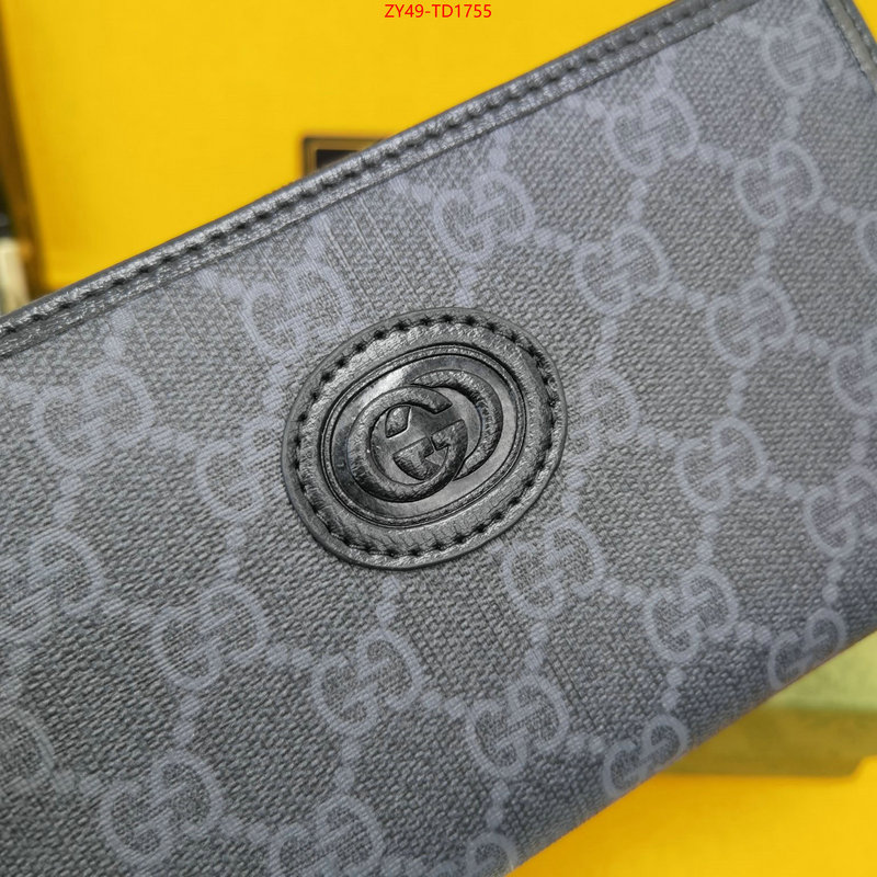 Gucci Bags(4A)-Wallet-,ID: TD1755,$: 49USD