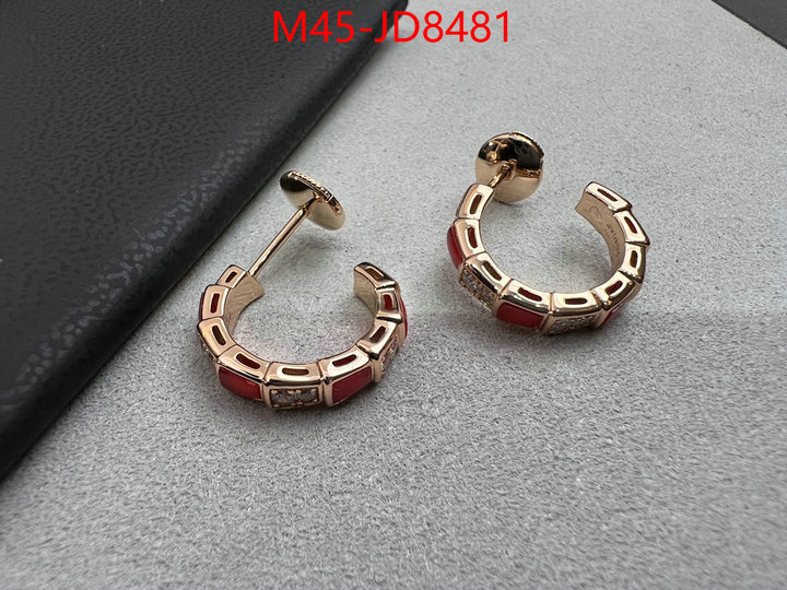 Jewelry-Bvlgari,the best designer , ID: JD8481,$: 45USD