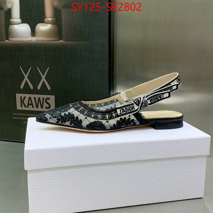 Women Shoes-Dior,replica aaaaa+ designer , ID: SE2802,$: 125USD