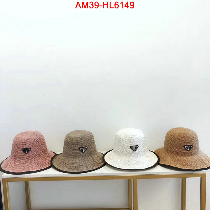 Cap (Hat)-Prada,luxury fashion replica designers , ID: HL6149,$: 39USD