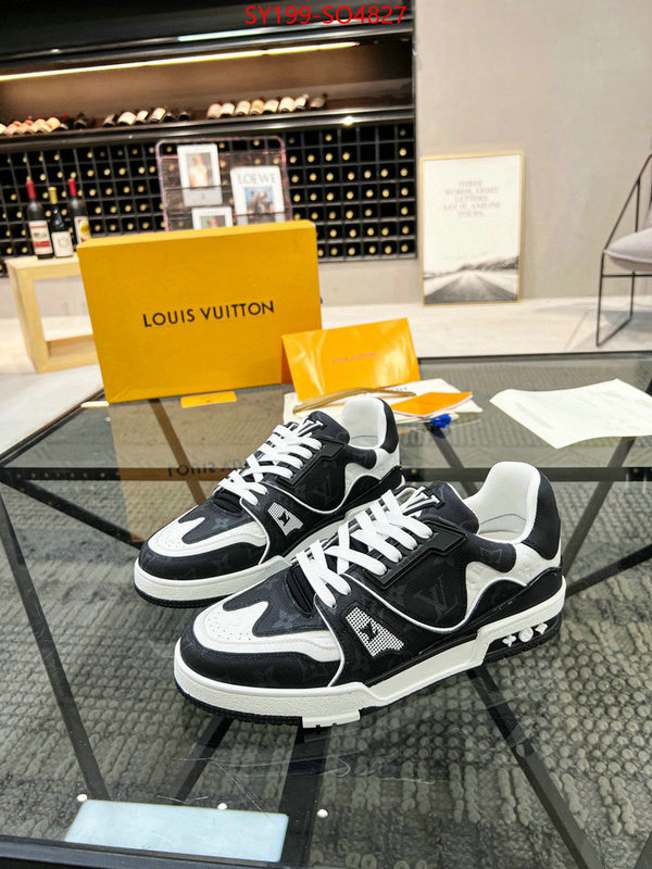 Men Shoes-LV,best aaaaa , ID: SO4827,$: 199USD