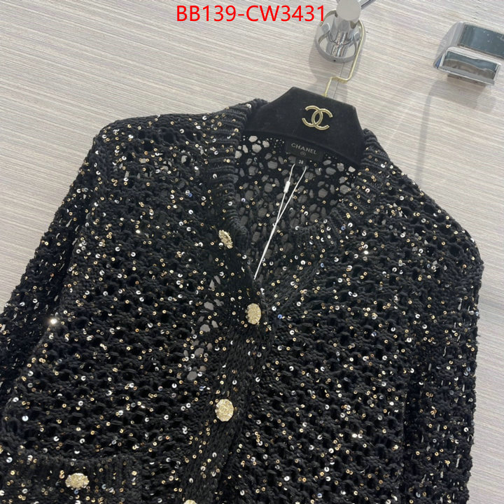 Clothing-Chanel,replcia cheap from china ,ID: CW3431,$: 139USD