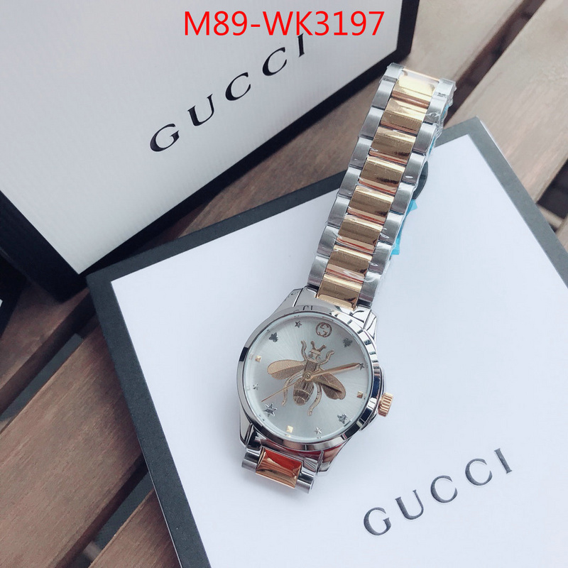 Watch(4A)-Gucci,top brands like , ID: WK3197,$: 115USD