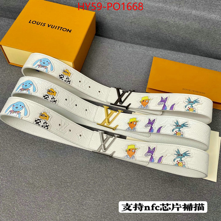 Belts-LV,replica wholesale , ID: PO1668,$: 59USD