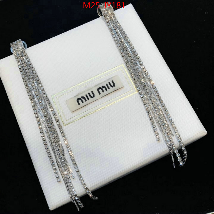 Jewelry-Miu Miu,good quality replica ,ID: JY181,$:25USD