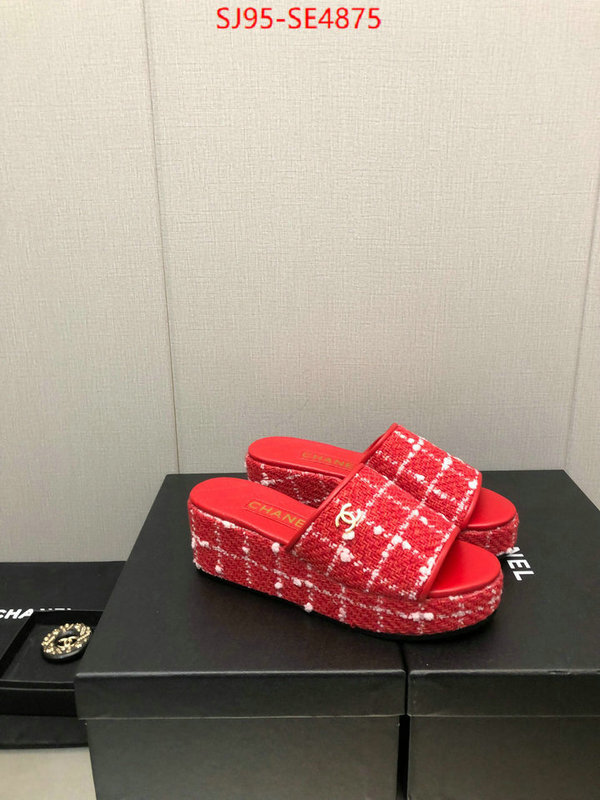 Women Shoes-Chanel,replica us , ID: SE4875,$: 95USD