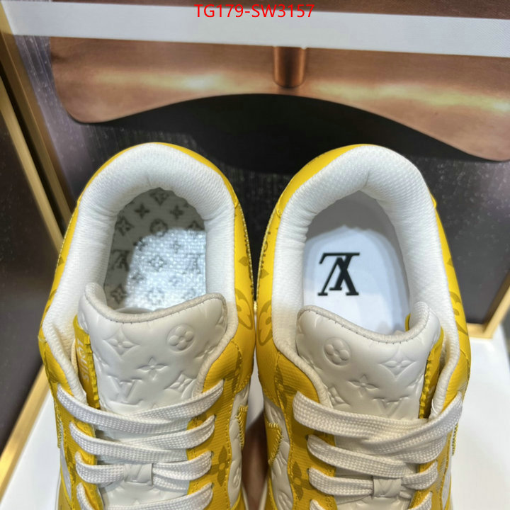 Men Shoes-LV,fake aaaaa , ID: SW3157,$: 179USD