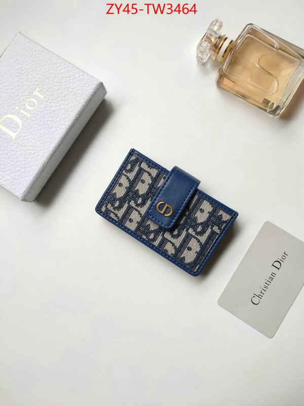 Dior Bags(4A)-Wallet-,ID: TW3464,$: 45USD