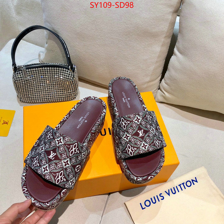 Women Shoes-LV,1:1 replica wholesale , ID: SD98,$: 109USD