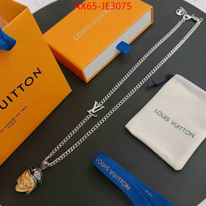 Jewelry-LV,2023 replica wholesale cheap sales online , ID: JE3075,$: 65USD