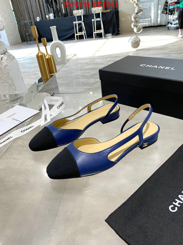 Women Shoes-Chanel,high quality 1:1 replica , ID: SD1963,$: 115USD