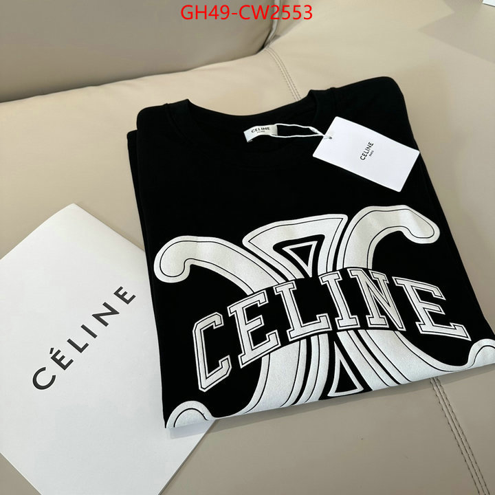 Clothing-Celine,2023 replica wholesale cheap sales online , ID: CW2553,$: 49USD