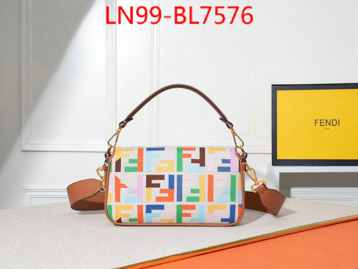 Fendi Bags(4A)-Baguette-,where to buy ,ID: BL7576,$: 99USD