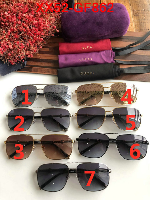 Glasses-Gucci,replica 1:1 high quality , ID: GF862,$:52USD