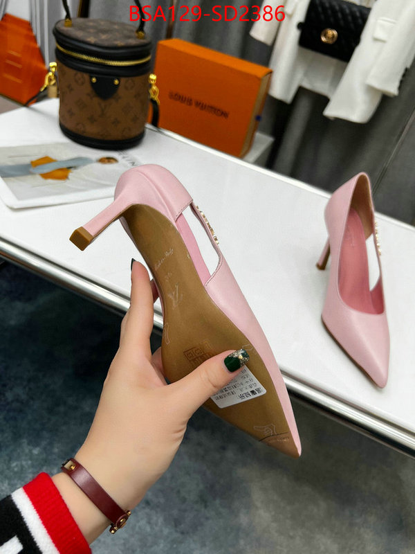 Women Shoes-LV,1:1 replica , ID: SD2386,$: 129USD