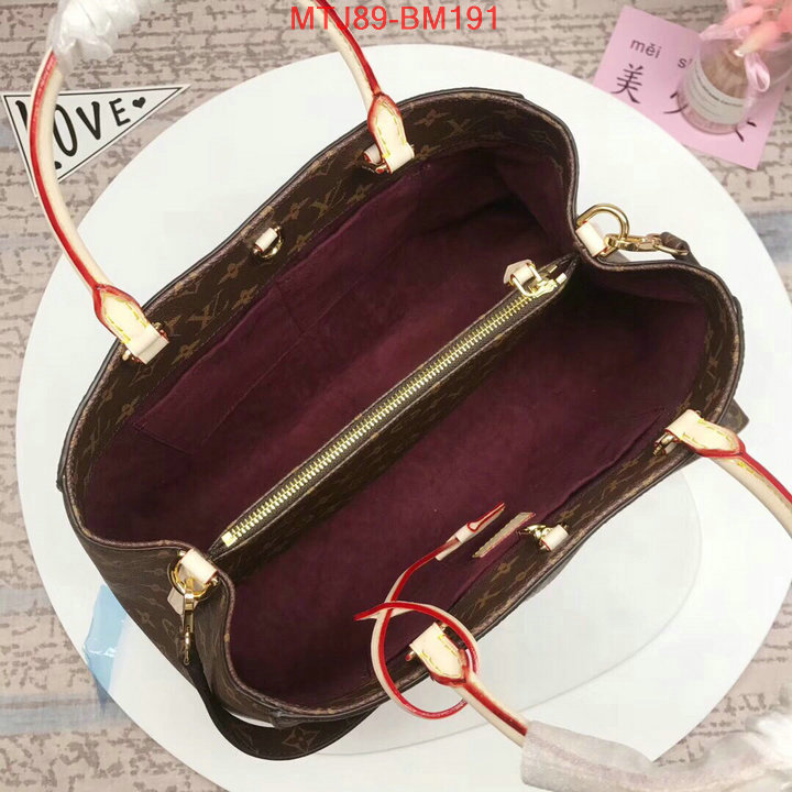 LV Bags(4A)-Handbag Collection-,ID: BM191,$:89USD