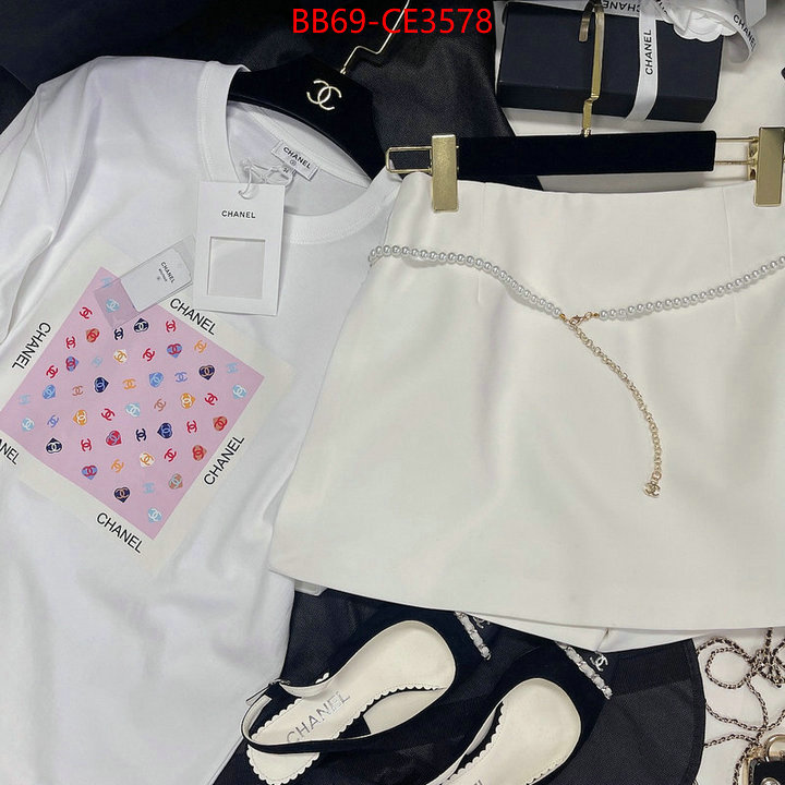 Clothing-Chanel,brand designer replica ,ID: CE3578,$: 69USD