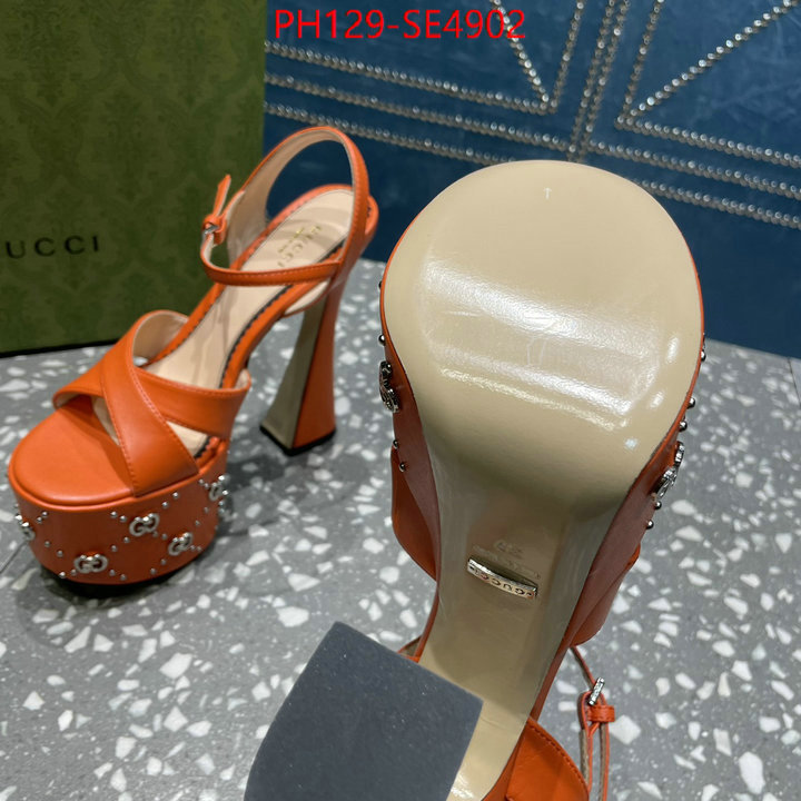 Women Shoes-Gucci,highest quality replica , ID: SE4902,$: 129USD