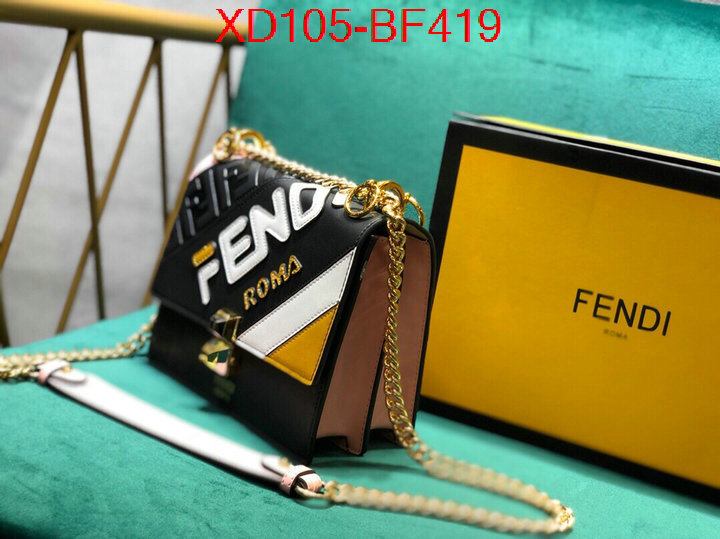 Fendi Bags(4A)-Diagonal-,ID: BF419,$:105USD