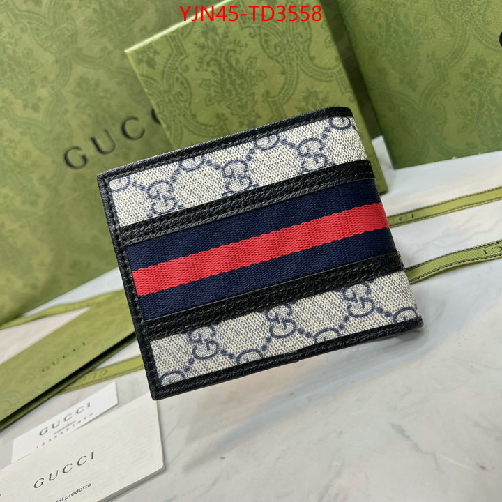 Gucci Bags(4A)-Wallet-,cheap replica ,ID: TD3558,$: 45USD