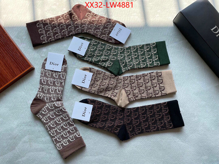 Sock-Dior,hot sale , ID: LW4881,$: 32USD