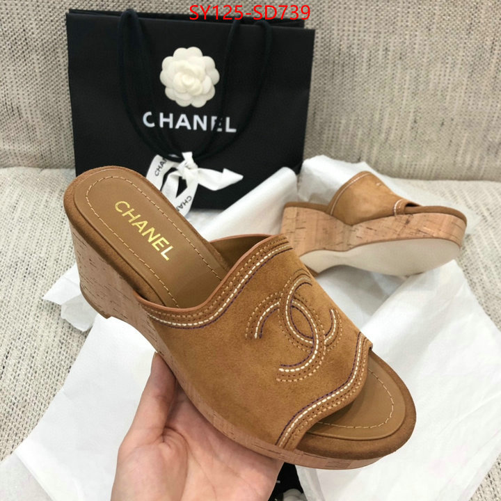 Women Shoes-Chanel,high quality replica designer , ID: SD739,$: 125USD