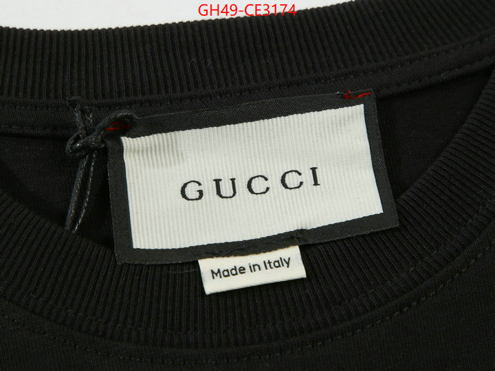 Clothing-Gucci,online china , ID: CE3174,$: 49USD