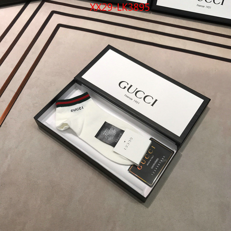 Sock-Gucci,the quality replica , ID: LK3895,$:29USD