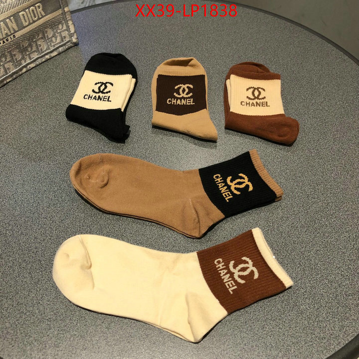 Sock-Chanel,copy , ID: LP1838,$: 39USD