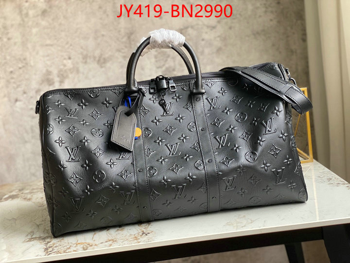 LV Bags(TOP)-Keepall BandouliRe 45-50-,ID: BN2990,$: 419USD