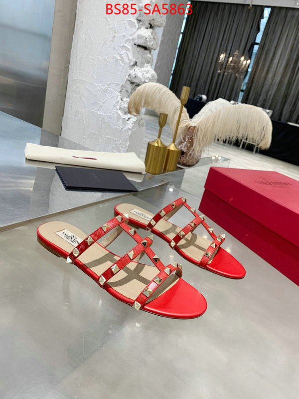 Women Shoes-Valentino,can you buy replica , ID: SA5863,$: 85USD