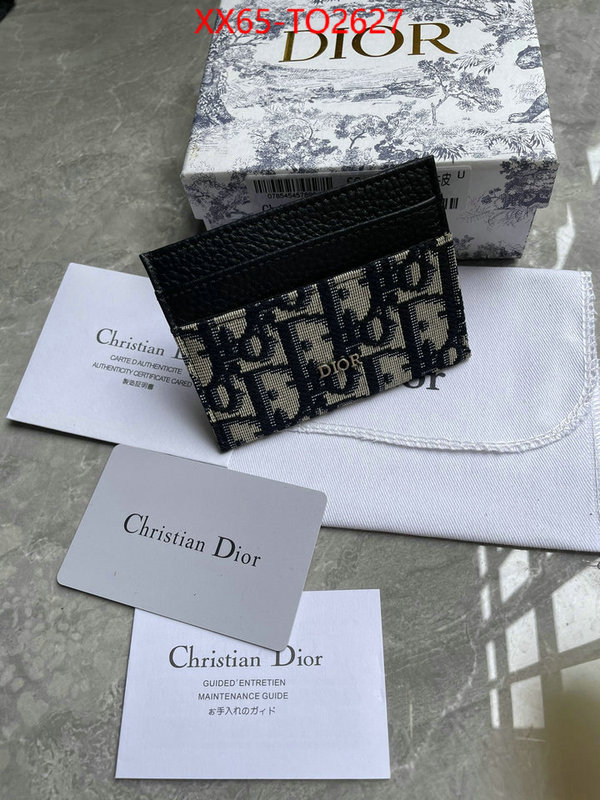 Dior Bags(TOP)-Wallet-,ID: TO2627,$: 65USD