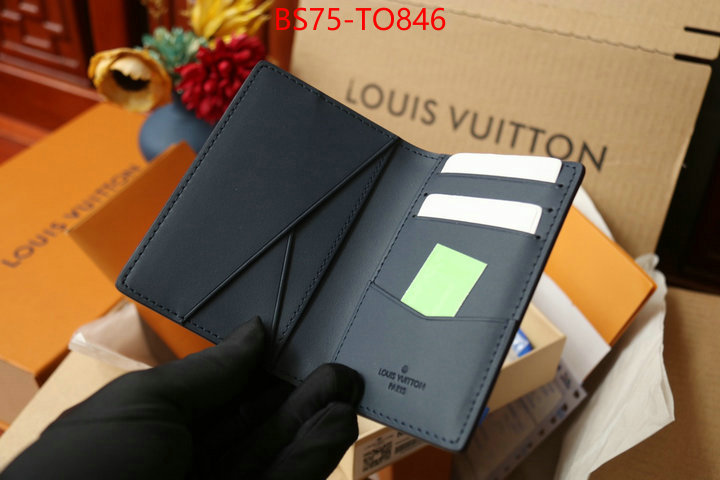 LV Bags(TOP)-Wallet,ID: TO846,$: 75USD