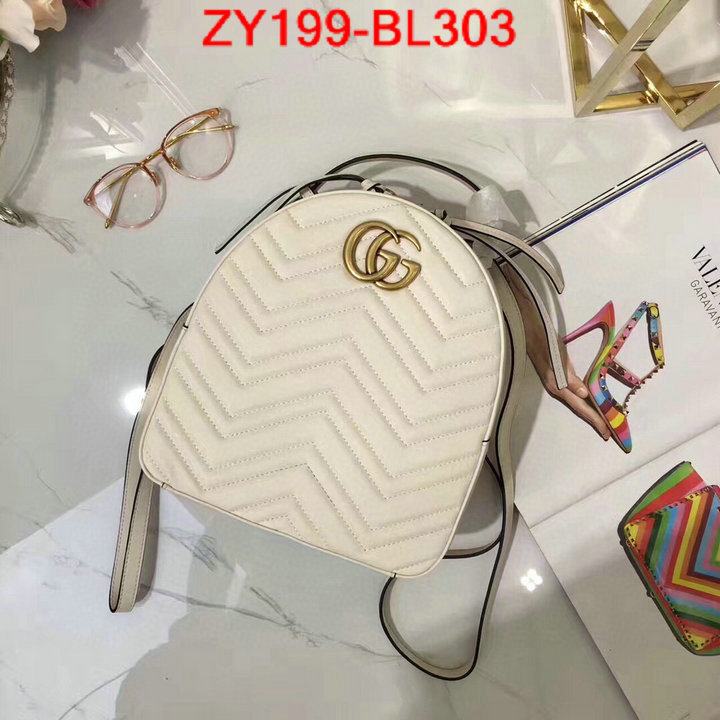 Gucci Bags(TOP)-Backpack-,what's the best place to buy replica ,ID: BL303,$:199USD