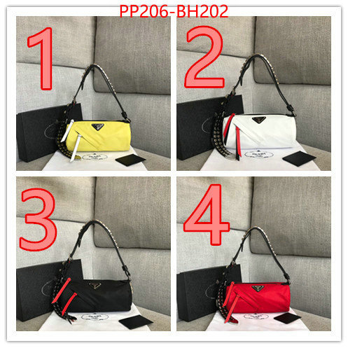 Prada Bags(TOP)-Diagonal-,ID: BH202,$:205USD