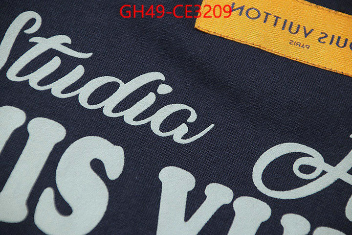 Clothing-LV,high quality aaaaa replica , ID: CE3209,$: 49USD