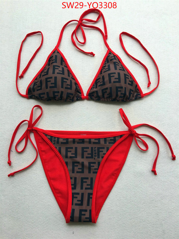 Swimsuit-Fendi,perfect replica , ID: YO3308,$: 29USD