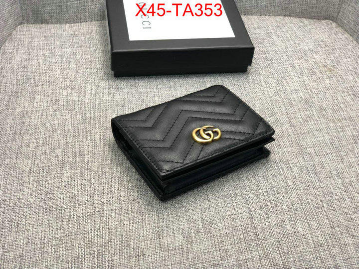 Gucci Bags(4A)-Wallet-,ID:TA353,$: 45USD