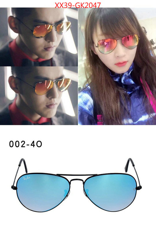 Glasses-RayBan,2023 luxury replicas , ID: GK2047,$:39USD