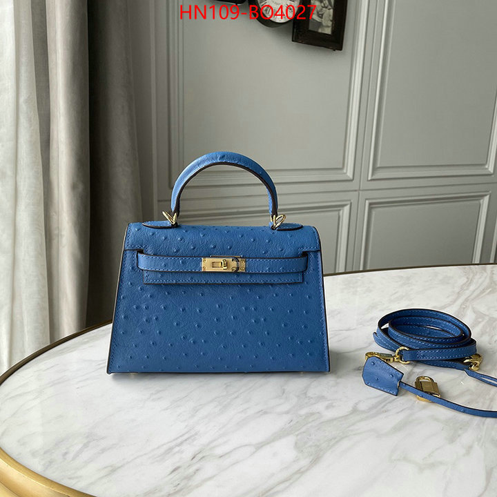 Hermes Bags(4A)-Kelly-,fashion replica ,ID: BO4027,$: 109USD