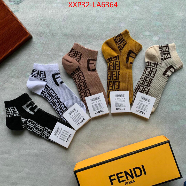 Sock-Fendi,found replica , ID: LA6364,$: 32USD