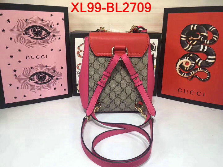 Gucci Bags(4A)-Backpack-,what are the best replica ,ID: BL2709,$: 99USD